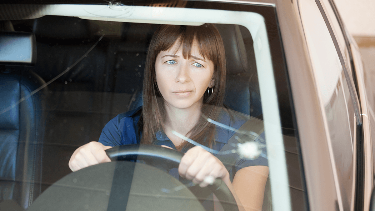 cracked windshield - Sterling Heights Auto Glass